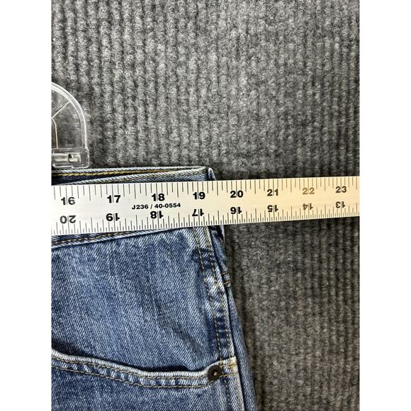 Cinch Men's Green Label Rigid Dark Stone Jeans Size 38 Blue Western Relaxed - Picture 6 of 10